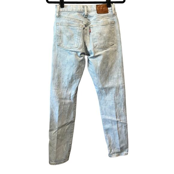 Levi's 501 Tip Of The Iceberg Skinny Jeans Size 26 x 30 - Picture 4 of 15